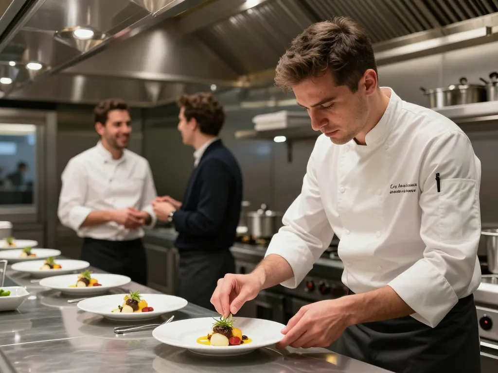 Cuisine restaurant inox