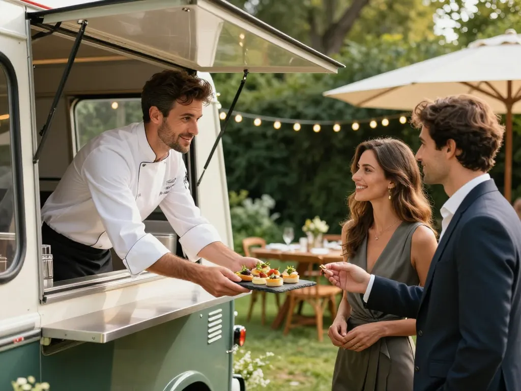 Ambiance Food Truck Garden Party